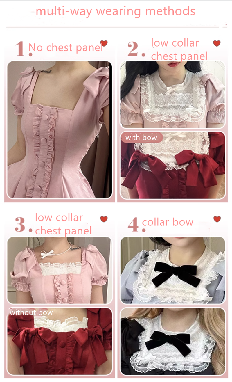 Long Vesion Elegant and Vintage Lolita OP - image 35