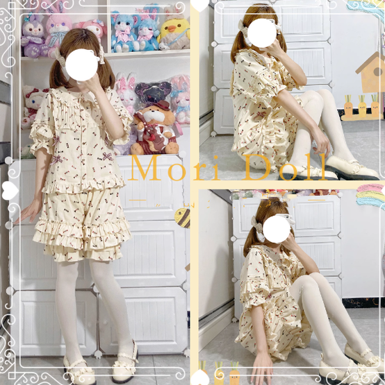 Candy and Rabbit Ears - Sweet Lolita Innerwear Bloomers Multicolors - image 5