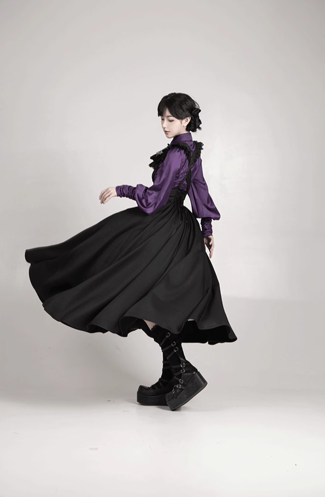 Thorny Night Gothic Lolita Bust-Support JSK - image 25