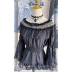Elpress Versatile Bell Sleeve Lolita Blouse - image 2