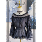 Elpress Versatile Bell Sleeve Lolita Blouse - image 5