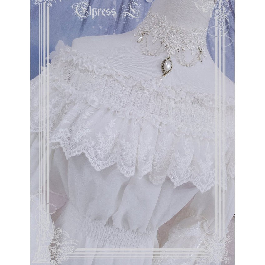Elpress Versatile Bell Sleeve Lolita Blouse - image 7