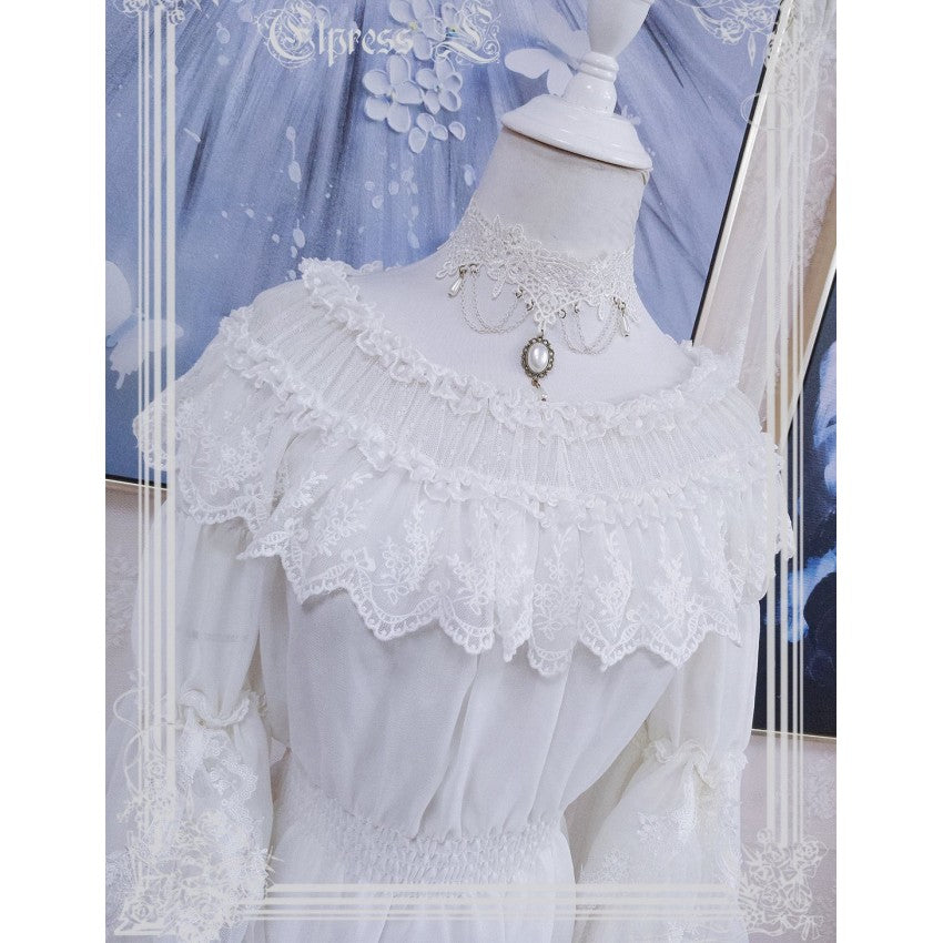 Elpress Versatile Bell Sleeve Lolita Blouse - image 8