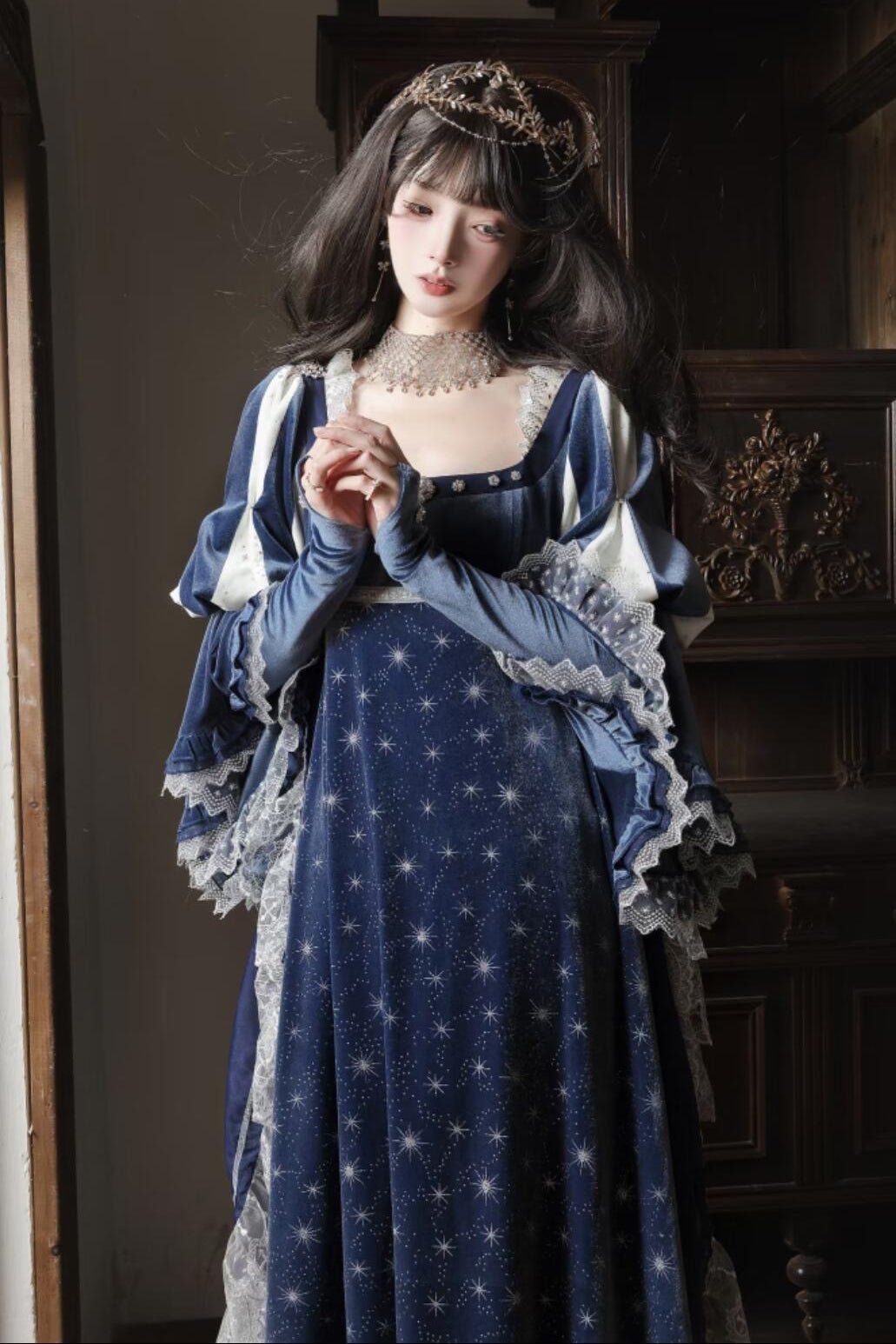 Fleeting Light Lolita Empire Waist Dress - image 2