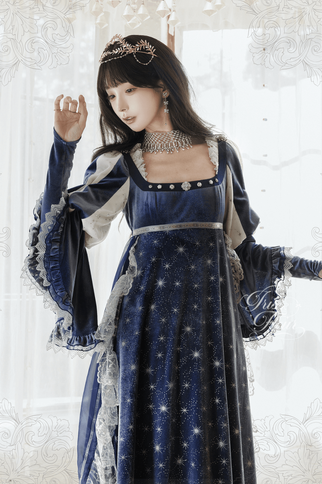 Fleeting Light Lolita Empire Waist Dress - image 3