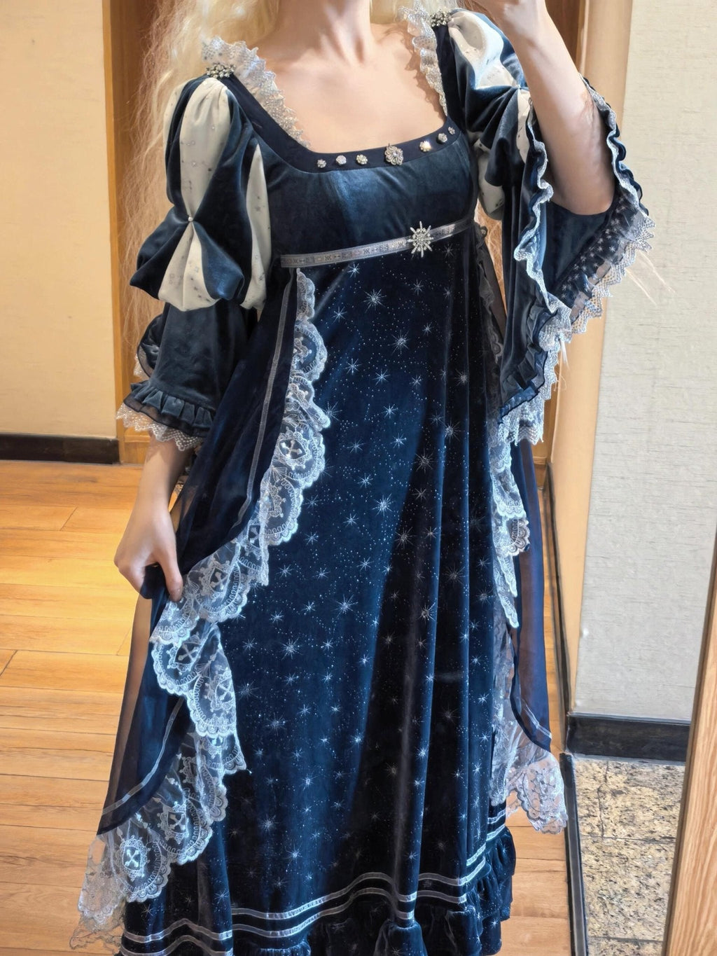 Fleeting Light Lolita Empire Waist Dress - image 11