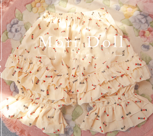 Candy and Rabbit Ears - Sweet Lolita Innerwear Bloomers Multicolors - image 2