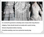 Humanoid Robot - Silver Gothic Lolita Mermaid Skirt Set - image 17