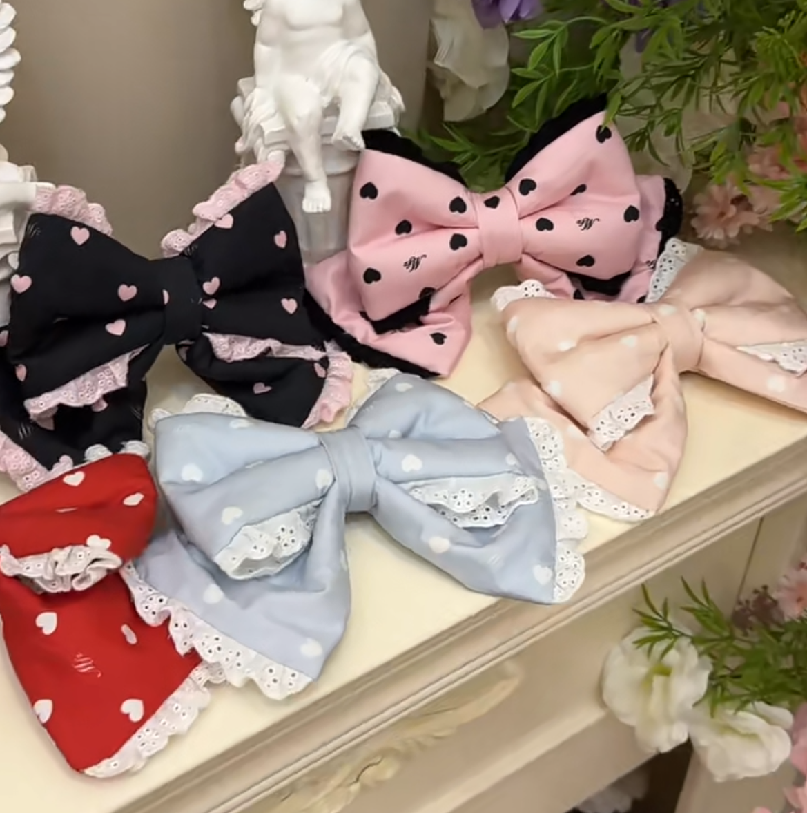 Maiden's Heart Knot - Old School Lolita BNT, Hairband, Cuffs and Hairclip Collection - image 16