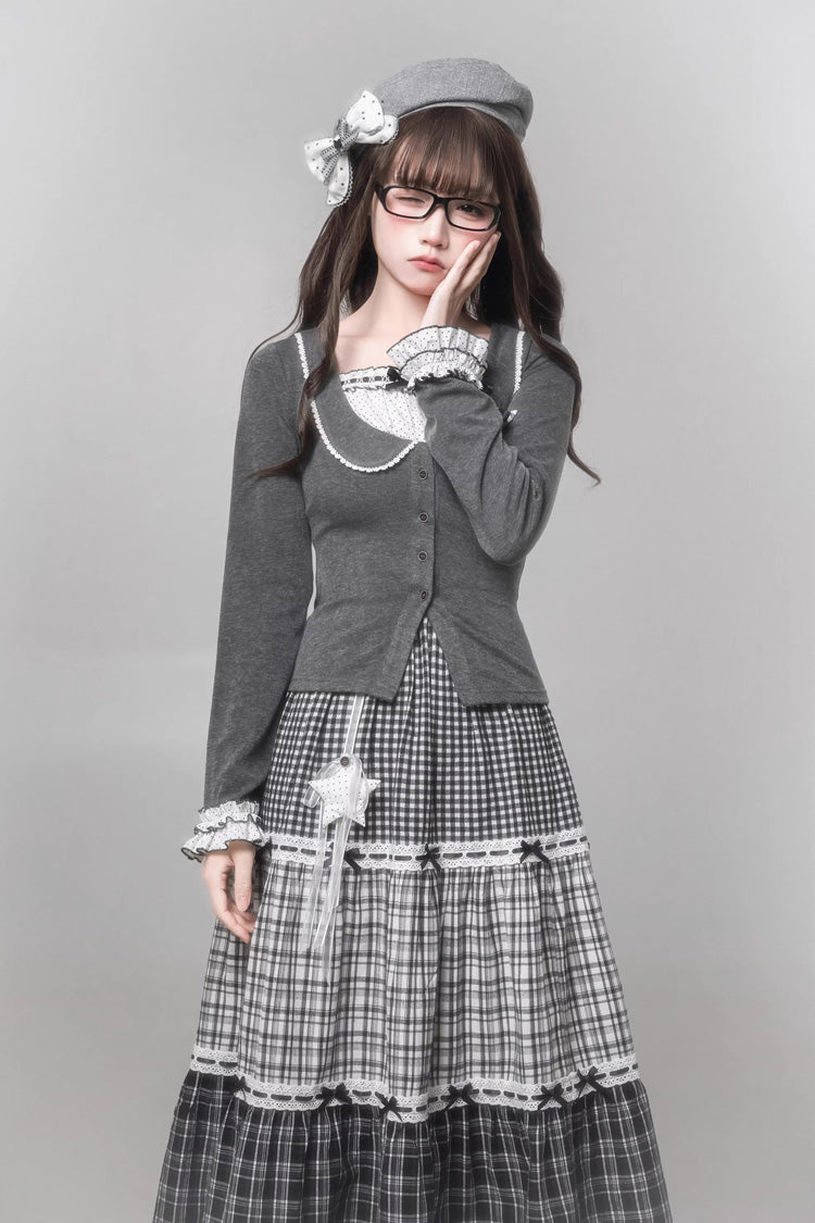 Star Candy - Sweet Lolita Top & Skirt Set - image 2
