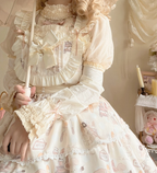 Plus Size Sweet Lolita Beige Jumper Dress - image 13