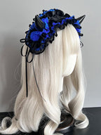 Gothic Devil Horn Lolita KC Hairband, Custom Colors - image 14