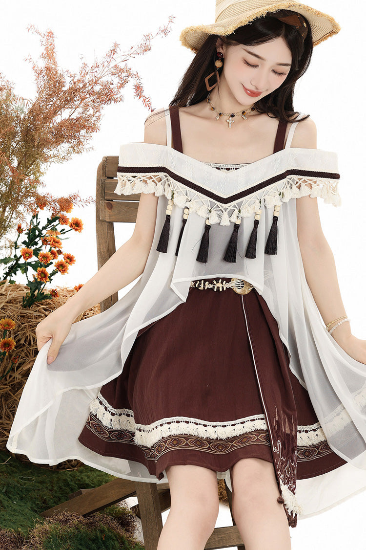 Dream of the Wilderness Sweet Lolita JSK Dress Set - image 8