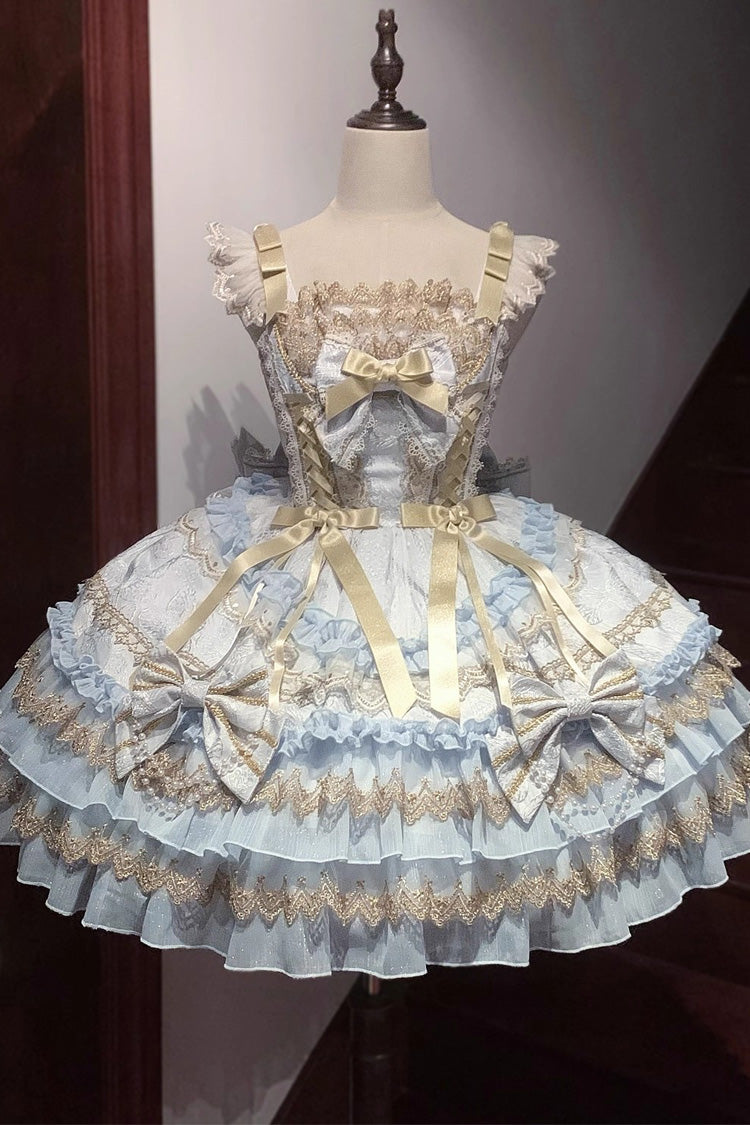 Gilded Memories Sweet Lolita JSK Dress in 3 Colors - image 7