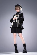 City of Mist - Gothic Ouji Coat & Shorts Set - image 6
