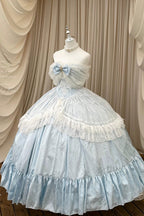 Blue Midnight Magic at Twelve Princess Lolita Dress - image 4