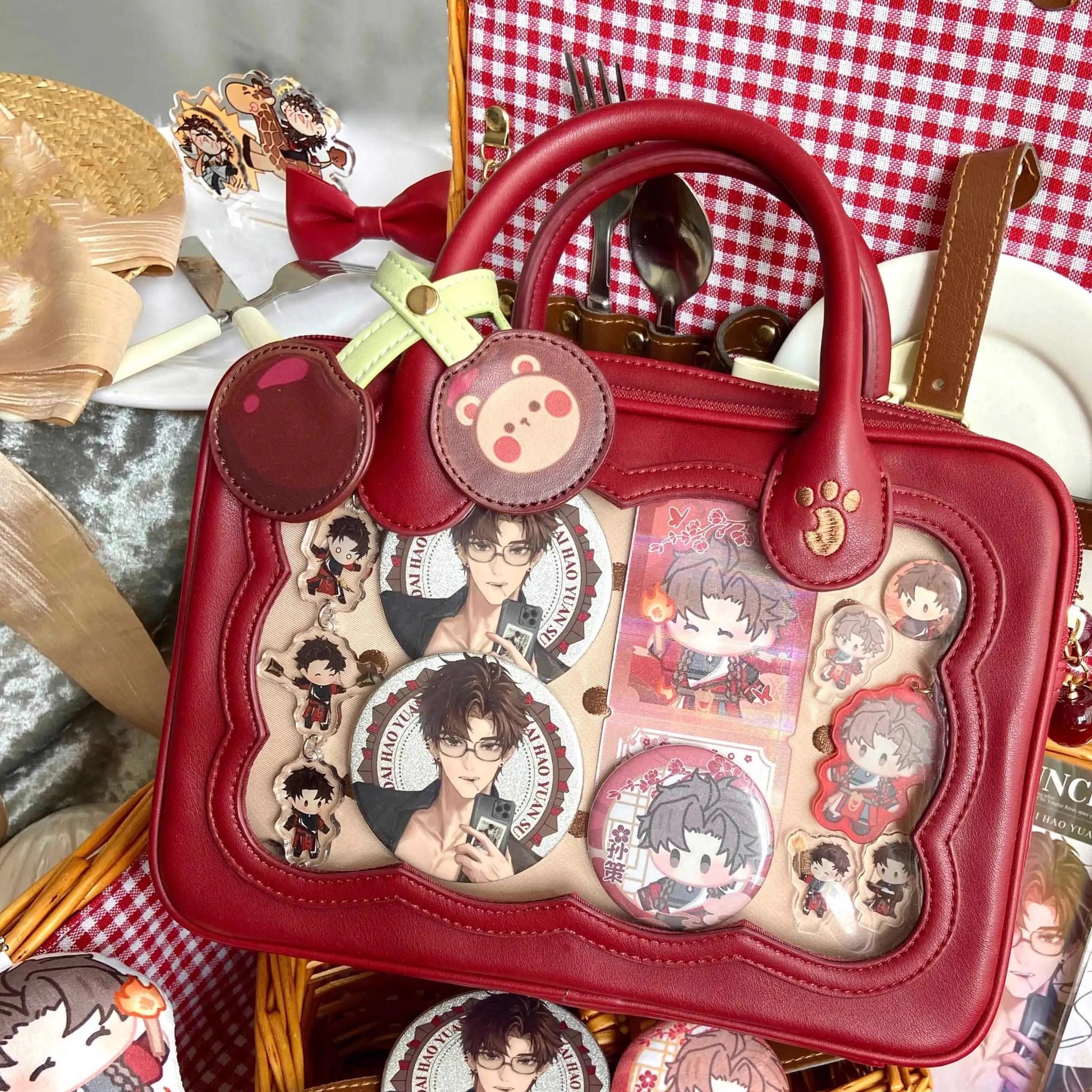 Kawaii Lolita Bag Cherry Biscuit Shoulder Crossbody Handbag - image 25