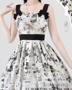Forest Holiday - Elegant Lolita Foral Print JSK Dress Multicolors - image 6