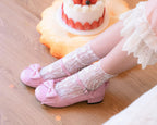 Round Toe Lolita Shoes Sweet Bow Design Size 33-41 - image 14