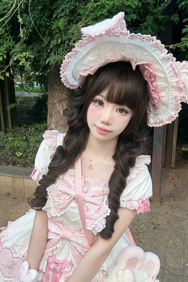 Roman Curls Long Sweet Lolita Wig in Brown - image 2