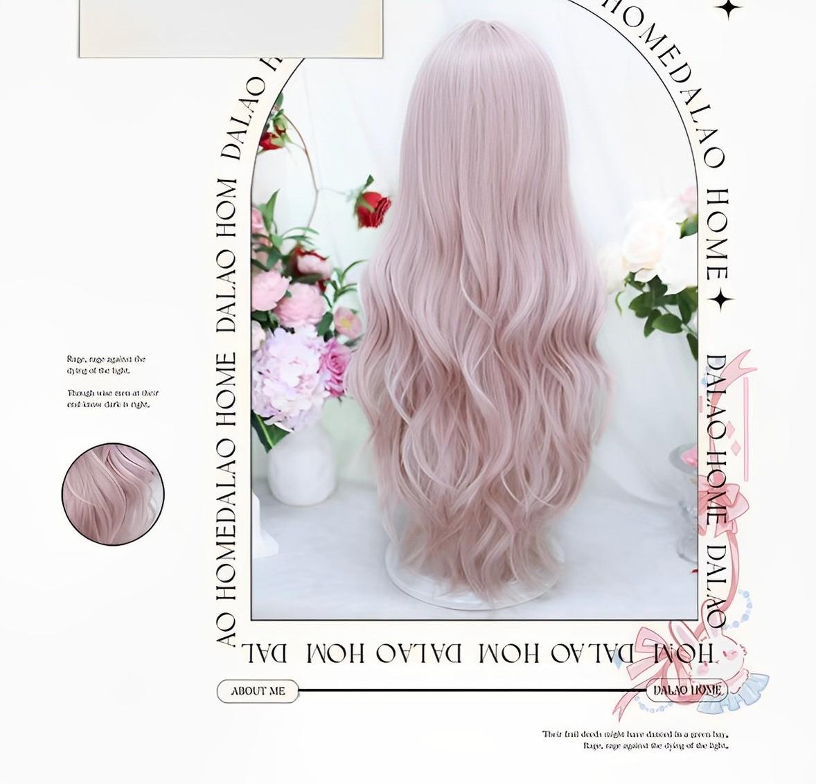 Wen Wen - Natural Long Curly Lolita Wig - image 10