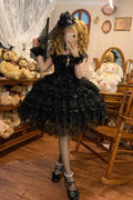 Ballad of Feathers Gothic Lolita JSK Dress - image 1