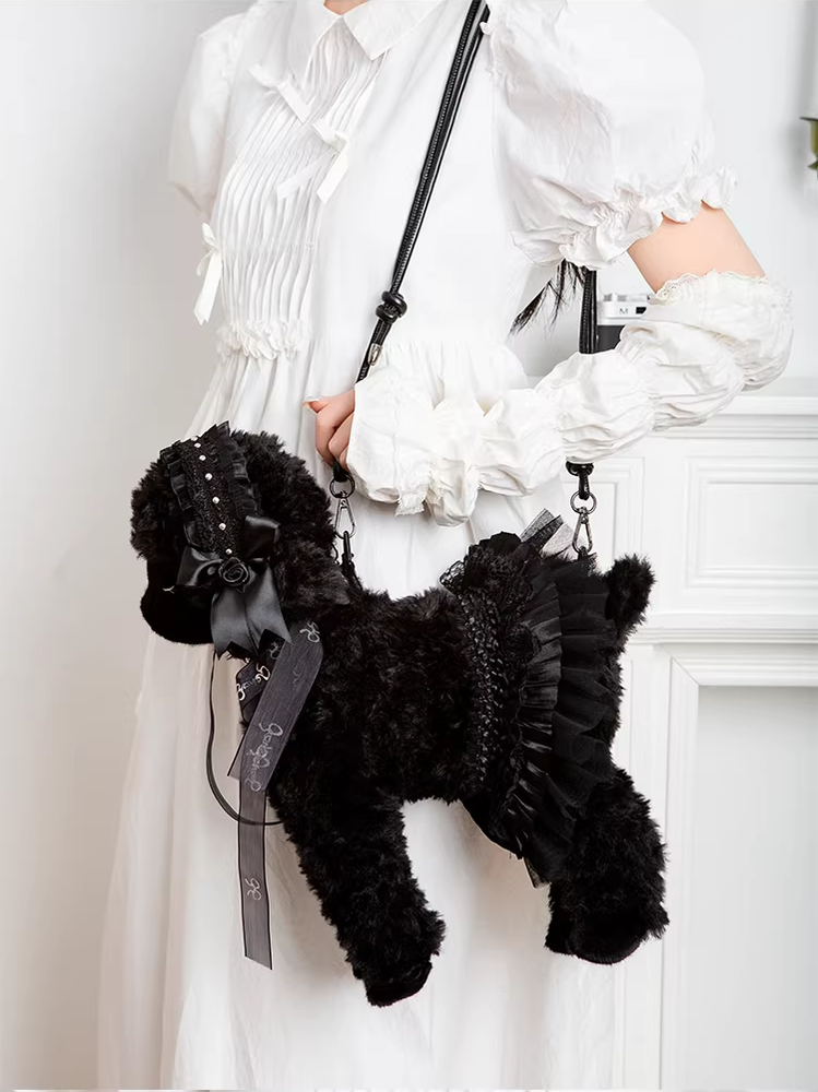 Plush Kawaii Lolita Bag, Lamb Shaped - image 2
