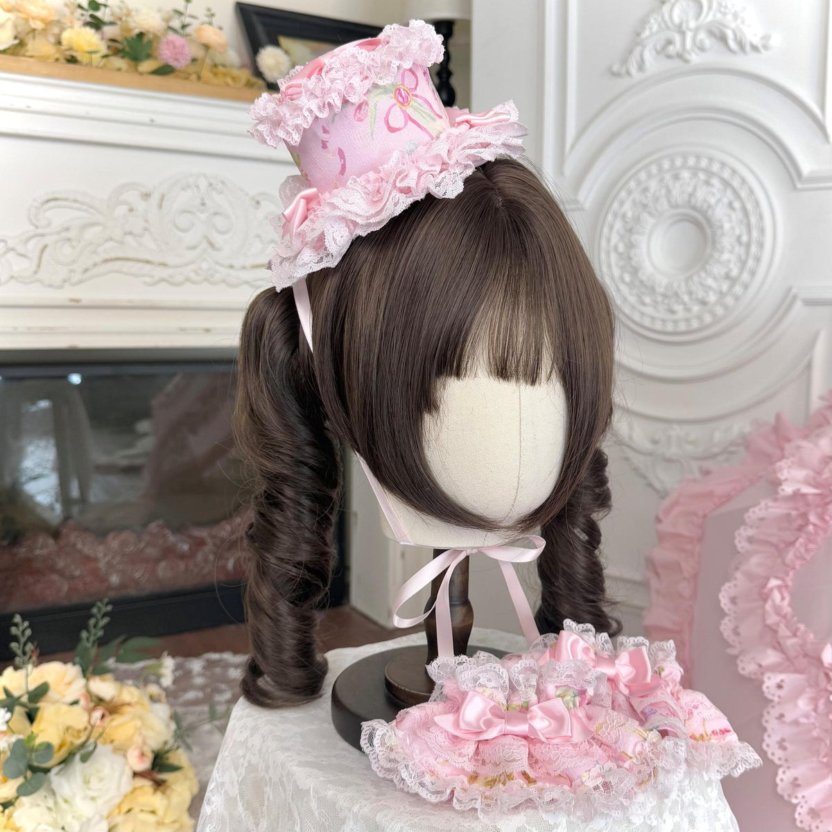 Spring 2025 Old School Lolita Floral JSK and OP Dress Series and Accessories - image 33