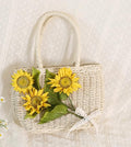 Daily Lolita Bag Sunflower Straw Shopping Bag - image 2