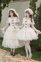 The Oath of White Mist - Sweet Lolita Dress, Short and Long Versions - image 6
