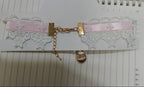 Classic Lolita Rhinestone Pendant Choker, Adjustable Chain - image 3