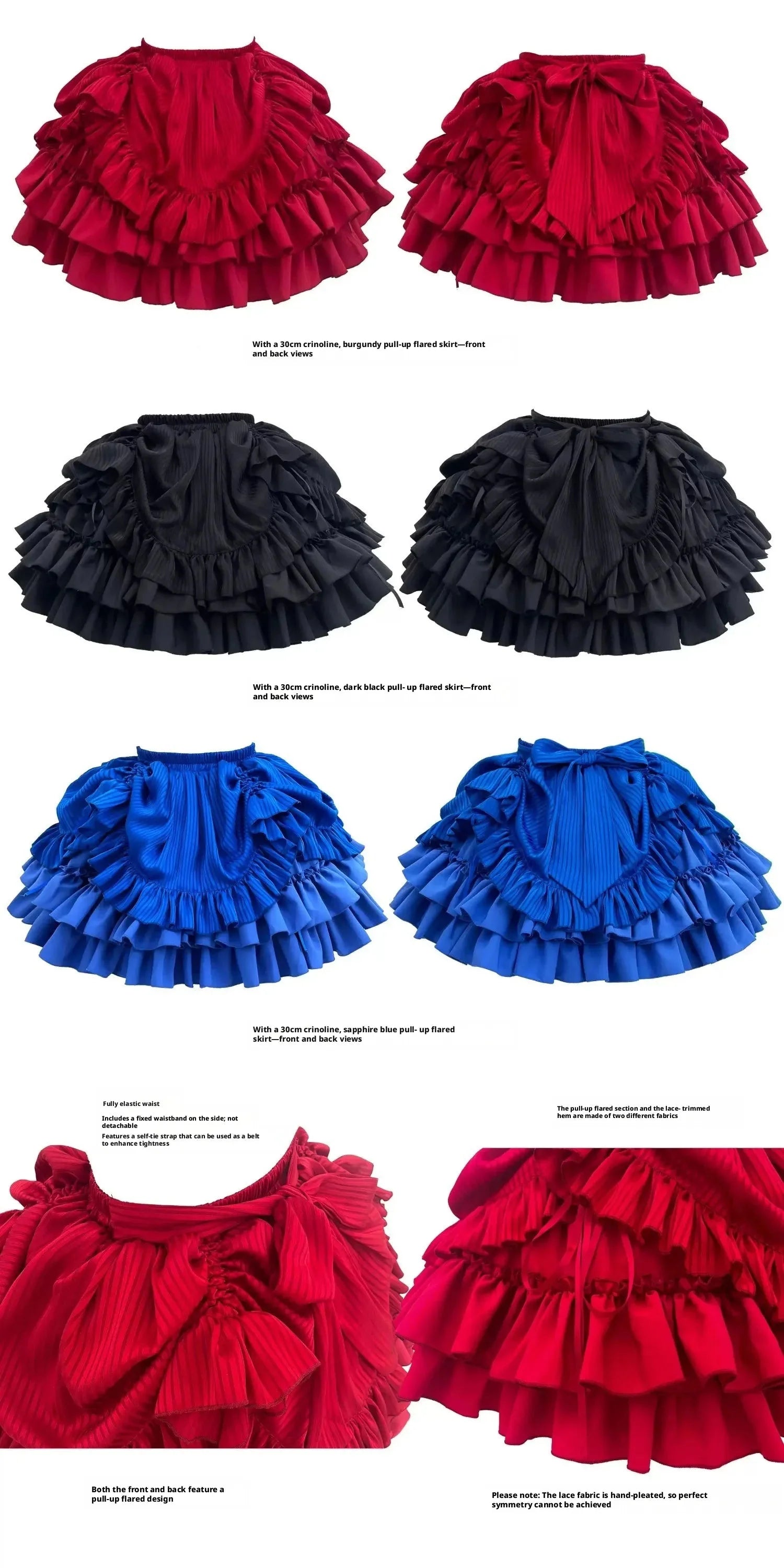 Thorned Rose Gothic Lolita Blouse and Skirt Set - image 10