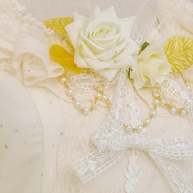 Dawn Wedding - Sweet Lolita Rose Headdress Accessories - image 8