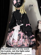 Missing Lamb Case - Gothic Lolita Dress Set with Sheep Prints - image 17