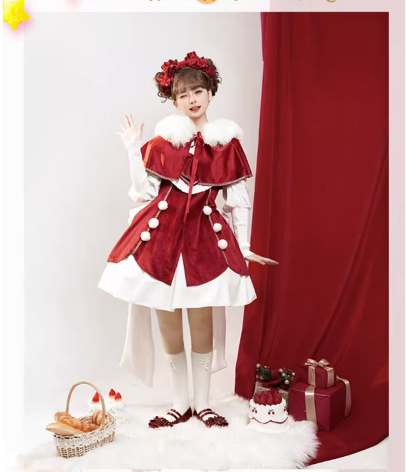Plus Size Cute Sweet Making Wish Lolita JSK and Accessories - image 8