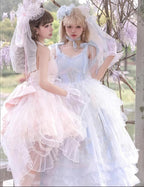 Endless Summer - Bridal Wedding Lolita JSK Open-Back Dress - image 30