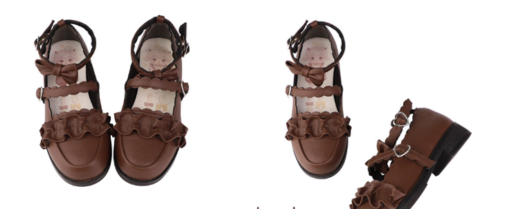 Kawaii Lolita Shoes Multicolors - image 23