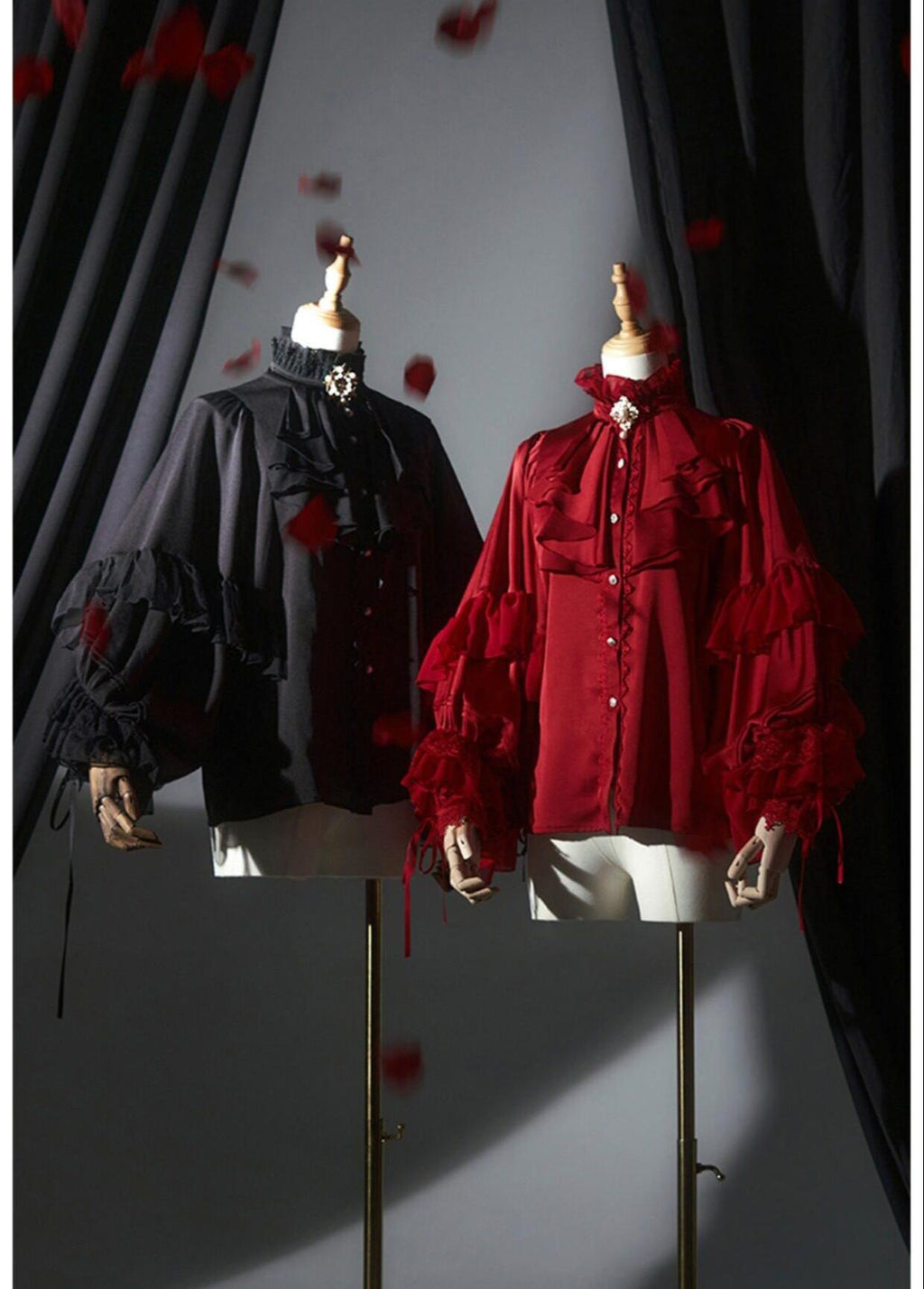 Dragon Bone Cemetery - Gothic Lolita Long Sleeve Blouse - image 32