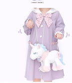 Kawaii Lolita Unicorn Messenger Bag Doll Shoulder Bag - image 5