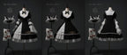 Sewing Magic Cat - Classic Lolita Six-Panel OP Dress with Embroidery and Accessories - image 5