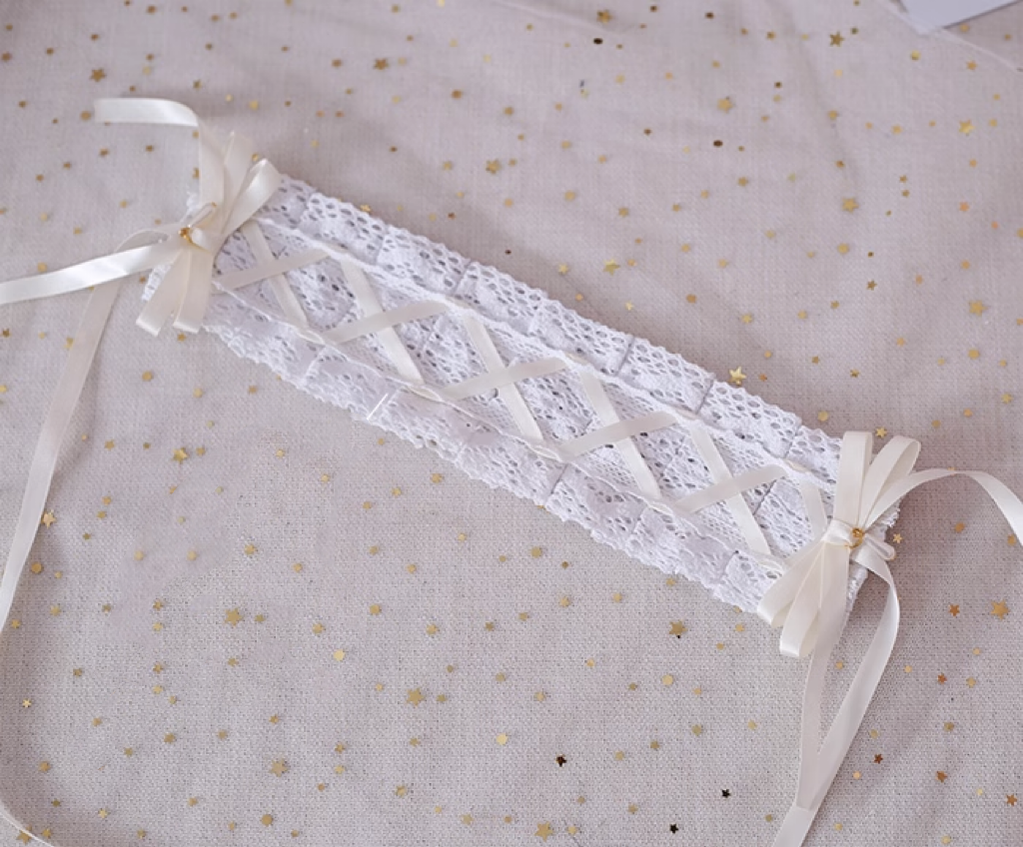 Japanese Style Sweet Lolita Lace Headband Multicolors - image 8