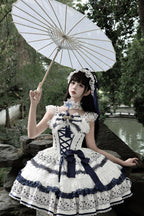 Mandarin Duck Rhapsody Oriental Sweet Lolita JSK Dress - image 7