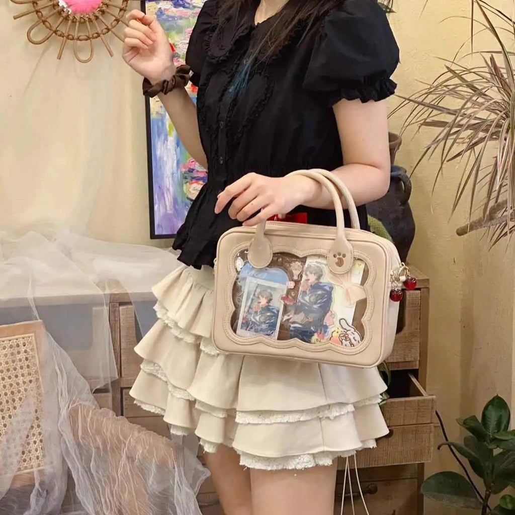 Kawaii Lolita Bag Cherry Biscuit Shoulder Crossbody Handbag - image 38