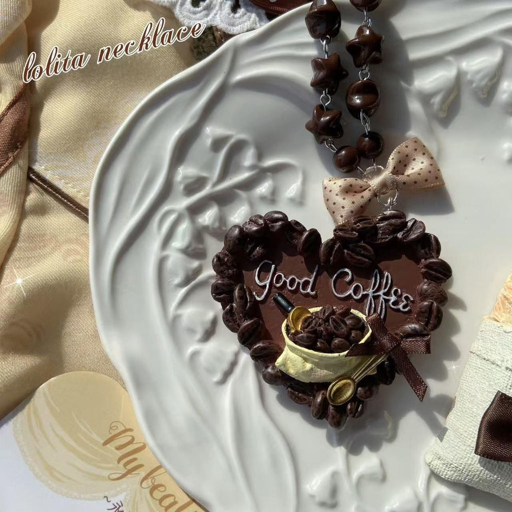 Kawaii Handmade Resin Lolita Necklace - image 5