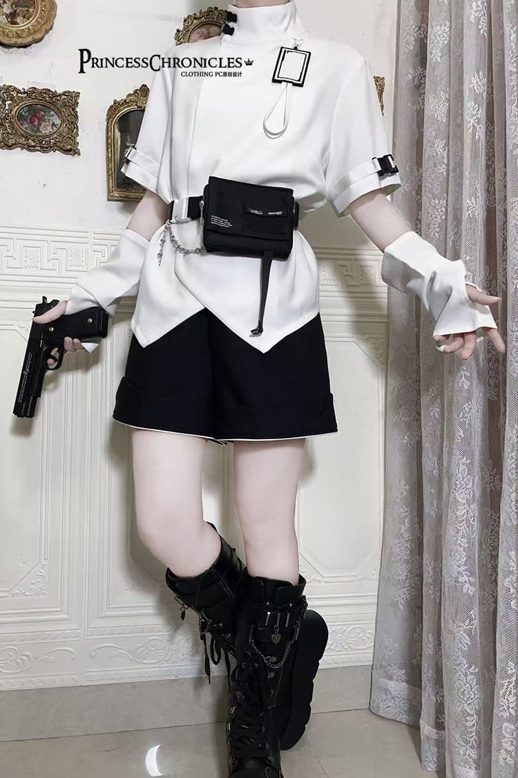 Functional Style Ouji Shorts in Black - image 5