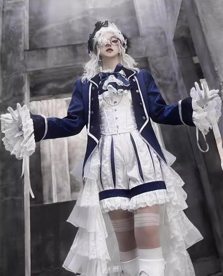 Coffin of Pilgrimage - Medieval European Ouji Lolita Shirt & Pants Suit - image 52