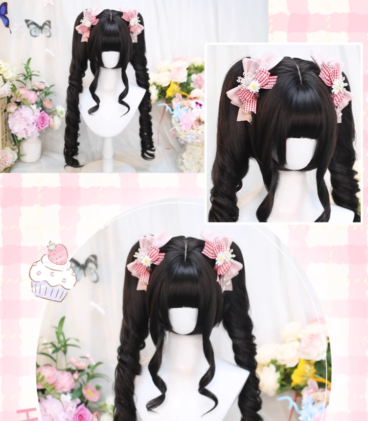 Stellar Bits - Daily Lolita Detachable Double Ponytail Wig - image 4