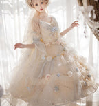 Flower Spirit - Elegant Lolita JSK Dress Summer Wedding Lolita JSK - image 6