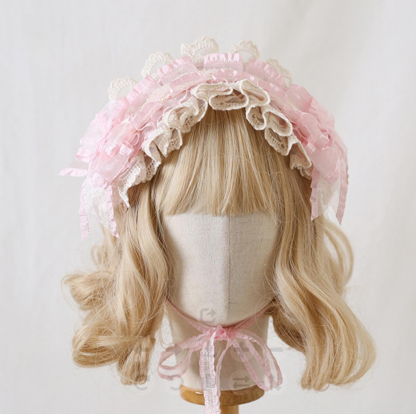 Mood Limited - Elegant Lolita Headdress Bow Lace KC - image 7