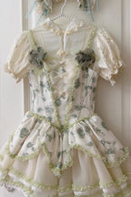 Jasmine Rain - Sweet Polka Dot Lace Lolita JSK Dress - image 12